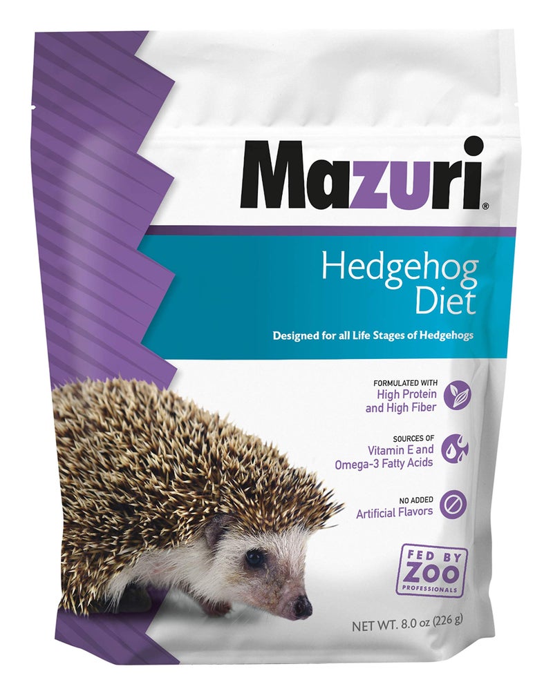 Mazuri | Nutritionally Complete Hedgehog Food | 8 Ounce (8 oz) Bag - Image 1